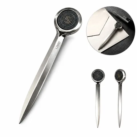3-in-1 Multifunction Ruler Letter Opener Bookmark for Office