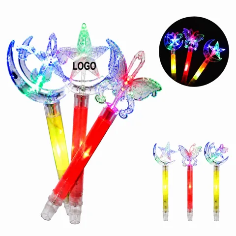 Princess Star Crystal Ball Night Light, Multicolor LED
