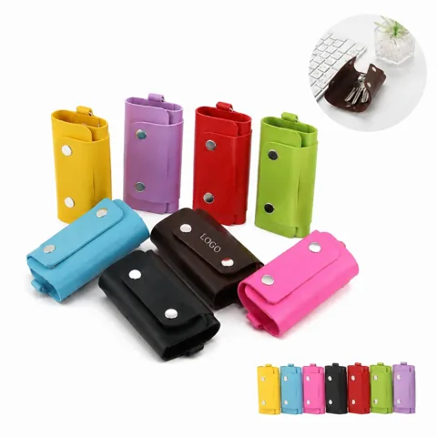 PU Key Organizer with Ergonomic Grip for Students