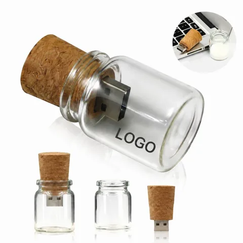 Drift Bottle Style USB 2.0 Flash Drive 8GB