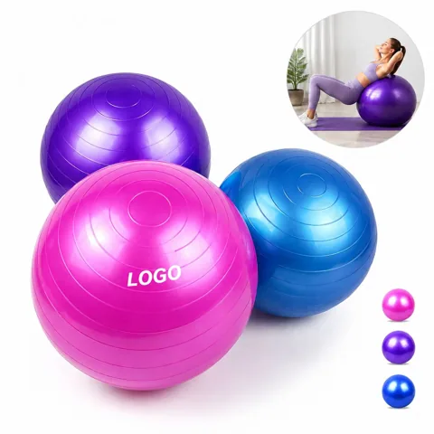 Anti-Burst Textured Exercise Ball for Birthing, Yoga