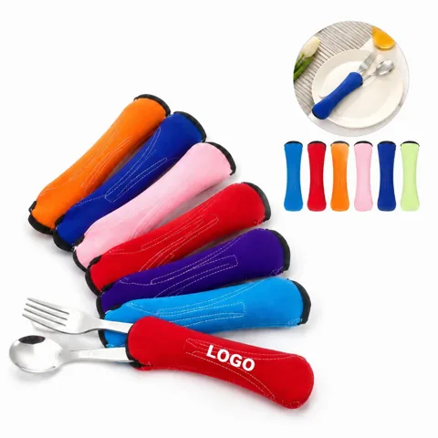 Stainless Steel Travel Utensil Set with Fork Spoon