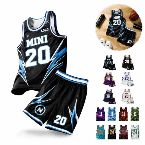 Custom Basketball Team Jersey Uniform 2 Pack Moisture