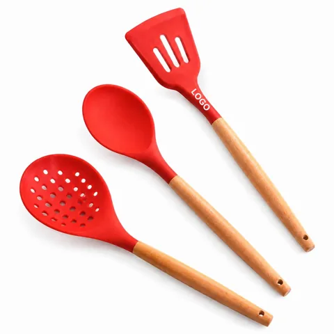 Heat Resistant Silicone Cooking Utensil Set, 446°F Safe