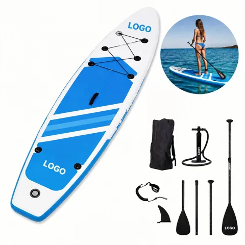 Inflatable Stand Up Paddleboard Set with Pump, Paddle & Bag