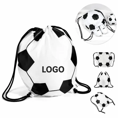 Circular Drawstring Travel Backpack with Quick-Access