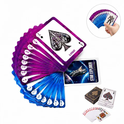 Custom Personalized Playing Cards Deck, 52 Cards