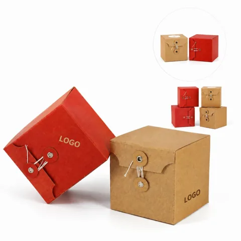 Eco Friendly Recycled Paper Gift Box for Holiday Present