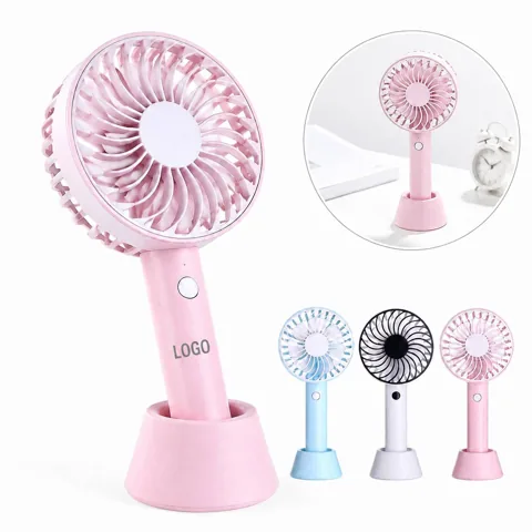 Portable Rechargeable Handheld Fan with Micro USB Cable