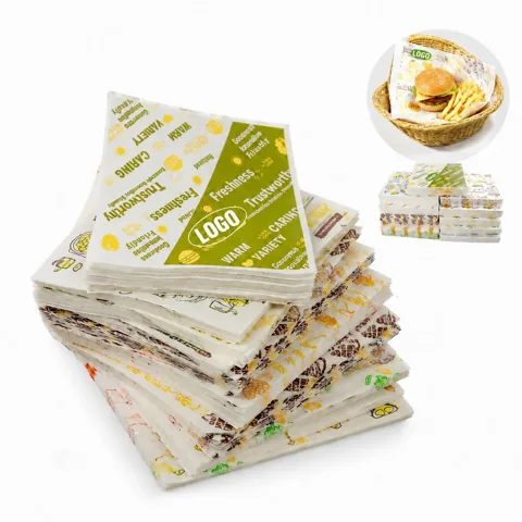 Eco Friendly Greaseproof Food Wrapping Sheets
