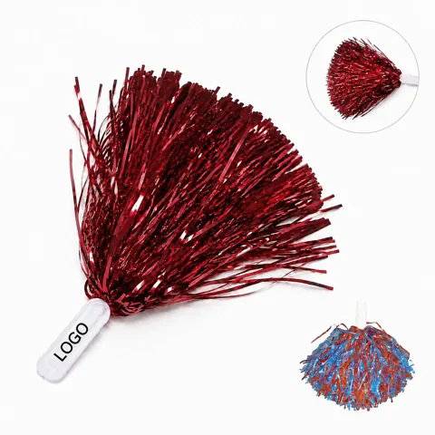 Cheerleader Pom Poms for Sports Game Night Party Supplies