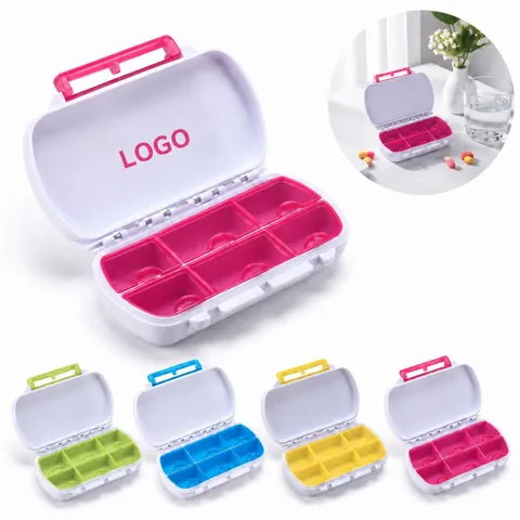Secure Lock Pill Organizer with Individual Compartments