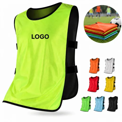 Youth Soccer Training Bibs for Team Practice - Breathable
