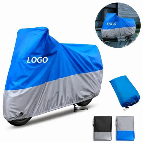 Heavy Duty Motorcycle Cover Waterproof UV Protection Outdoor