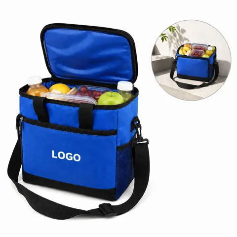 Large Insulated Cooler Tote for 24 Cans, Leakproof Outdoor