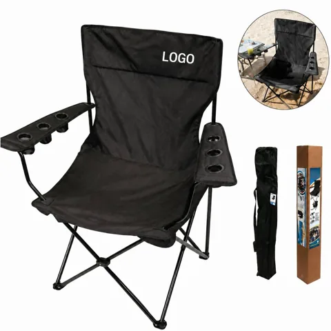 Oversized Folding Camping Chair for Outdoor Relaxation