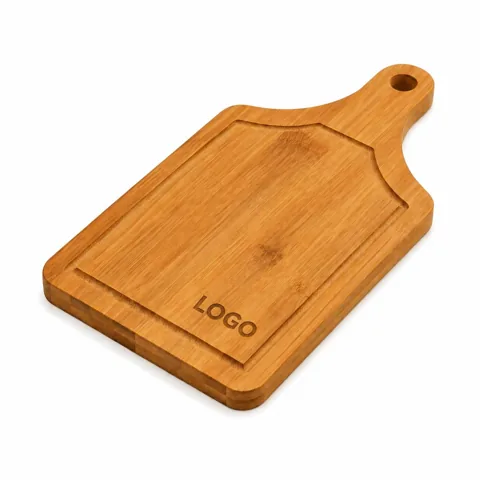 Natural Bamboo Cutting Board, Antibacterial Kitchen Surface