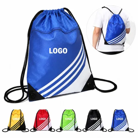 Lightweight Water Resistant Drawstring Gym Sack