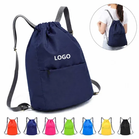 Waterproof Drawstring Backpack for Swim Gym Outdoor