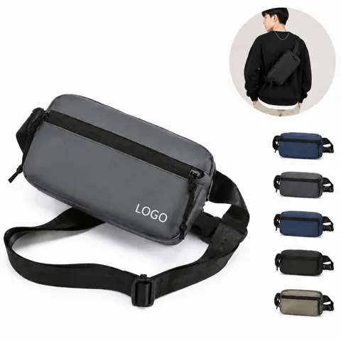 Adjustable Multi Pocket Waist Pack for Travel Hiking