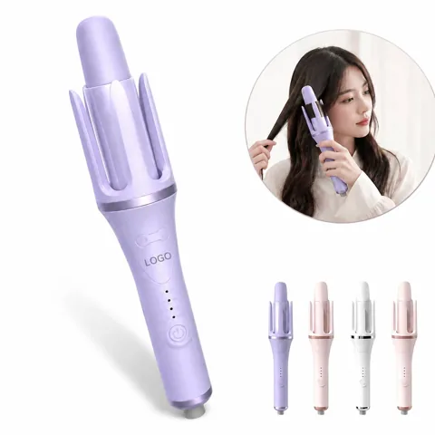 Smart Self-Rotating Hair Curler with Auto-Off Safety