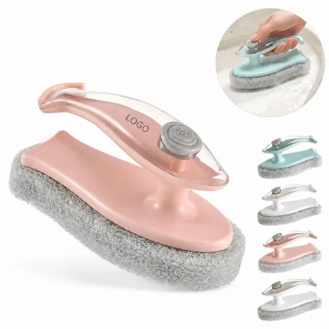 Durable ABS Ergonomic Liquid Brush for Household Cleaning