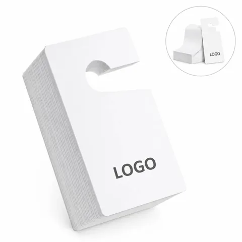 Blank PVC Door Hanger Tags for Parking Permits & Decor