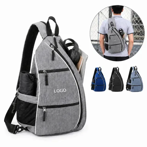 Tennis Pickleball Sling Backpack for Rackets & Gear