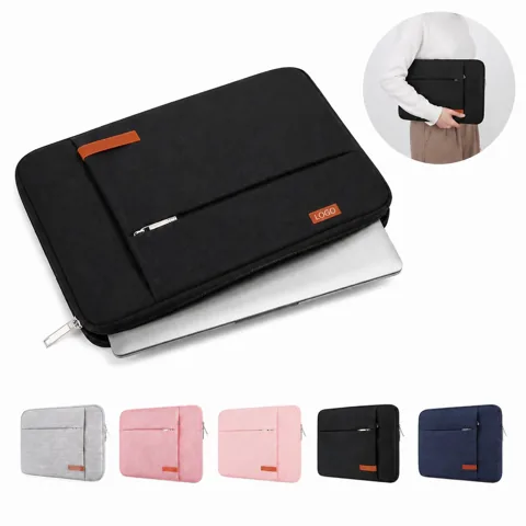 Padded Zippered Laptop Sleeve for 14 Inch Notebook
