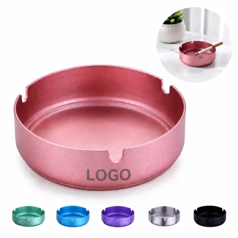 Polished Steel Cigarette Tray, Rust-Resistant for Outdoor