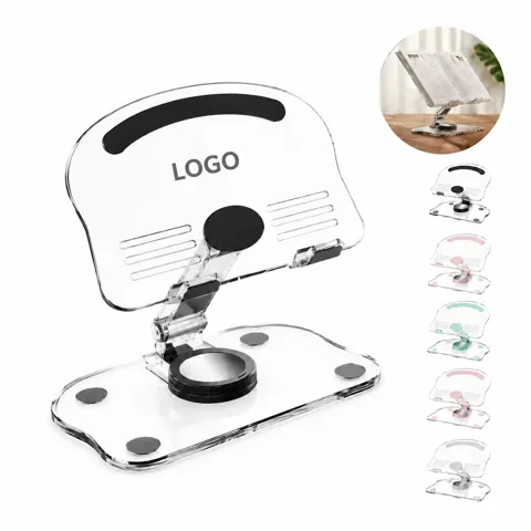 Portable 360° Rotating Foldable Tablet Stand for Travel