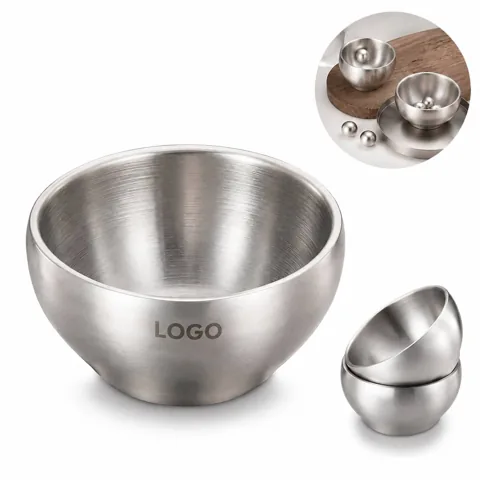 Double Wall Stainless Steel Bowl Insulated Multipurpose