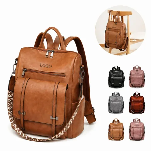Waterproof Expandable Travel Backpack with Luggage Strap