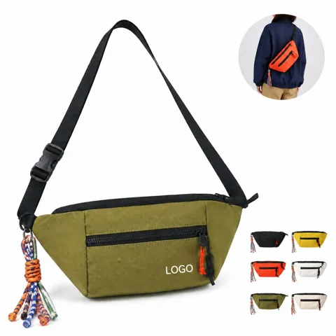 Stylish Hands Free Belt Bag with Multiple Compartments
