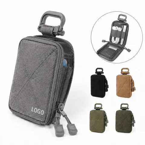Tactical EDC Utility Organizer Pouch with MOLLE for Outdoor