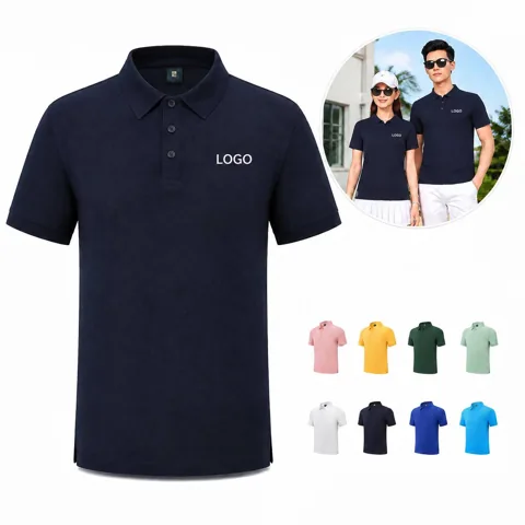 Premium 100 Cotton Polo Shirt Breathable Quick Dry Regular
