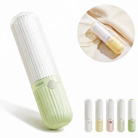 Compact Travel Lint Roller Pet Hair Remover with Sticky