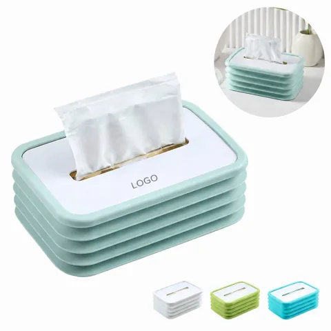 Glow Silicone Foldable Tissue Box Cover