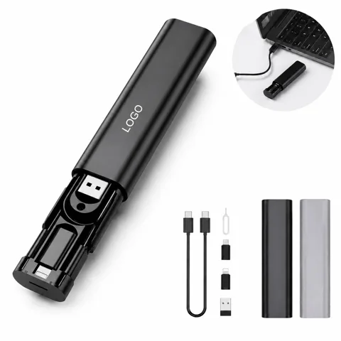 60W Fast Charging 3in1 Multi Cable Braided Nylon