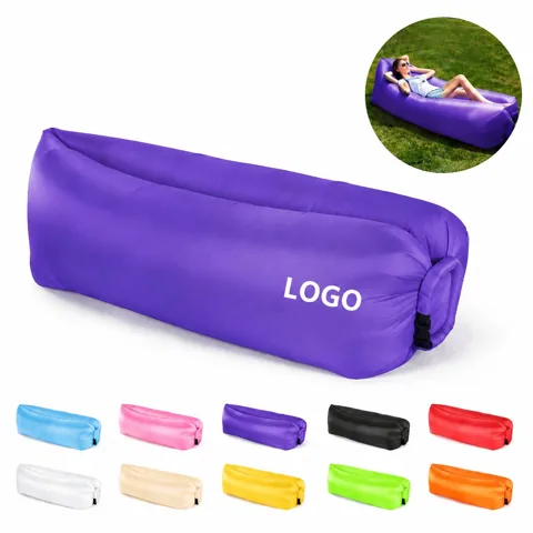 Portable Wind Inflatable Air Sofa Lounger for Camping Beach