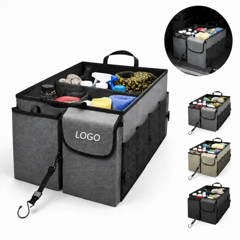 Foldable Heavy Duty Oxford Trunk Organizer Cube