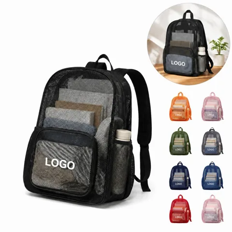 Durable Mesh Backpack Breathable Outdoor Daypack