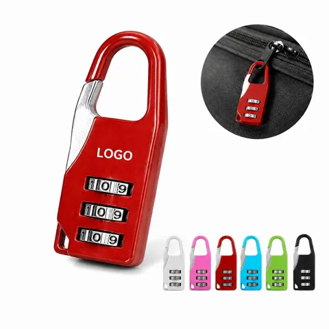 Compact Mechanical Combination Lock Portable Security