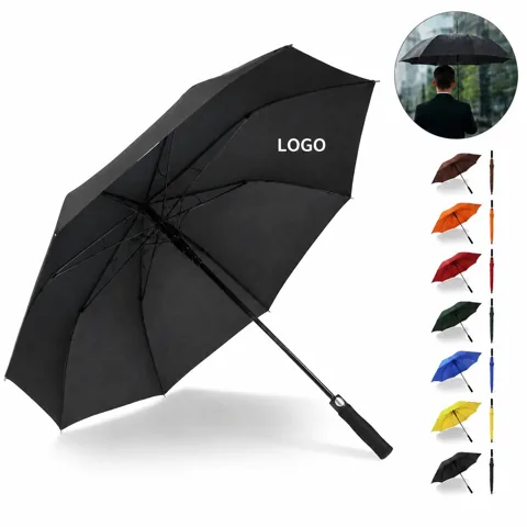 Waterproof SPF50 Oversized Golf Umbrella with Auto Open