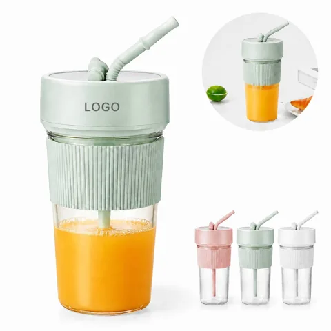 Portable Rechargeable Blender with 6 Blades for Smoothies
