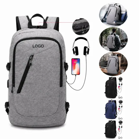 Anti Theft Travel Laptop Backpack for Business College Men