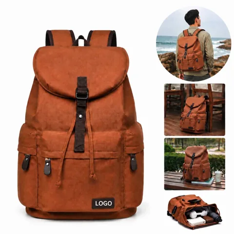 Business Travel Backpack with Padded Laptop Sleeve, Water