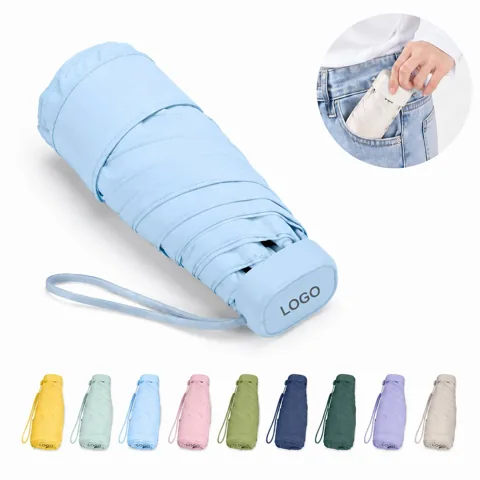 Compact Folding Umbrella Carrying Case for Travel