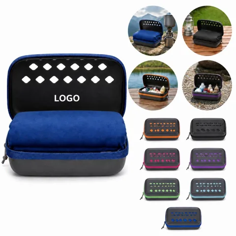 Quick Dry Cooling Sports Towel with Storage Box Set