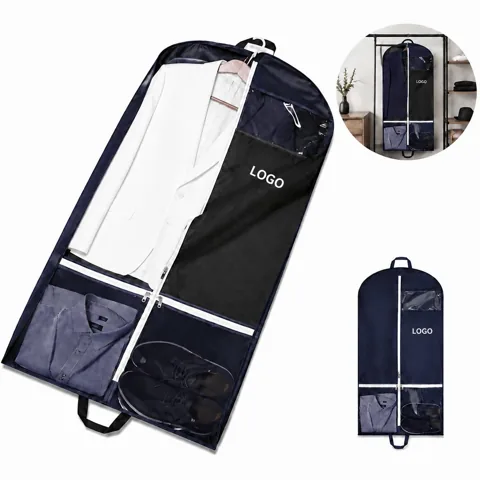 Heavy Duty Travel Garment Suit Carrier with Breathable